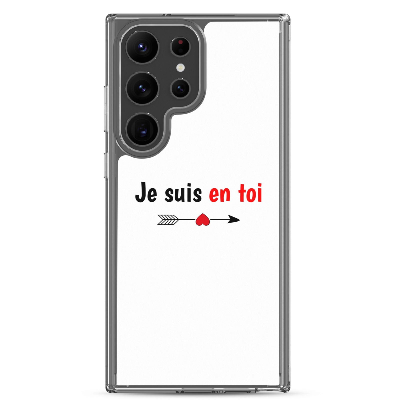 Coque Samsung Je suis en toi flèche cupidon Samsung Galaxy S23 Ultra - Sedurro