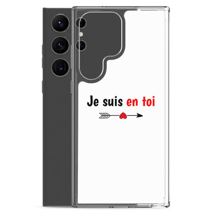 Coque Samsung Je suis en toi flèche cupidon - Sedurro