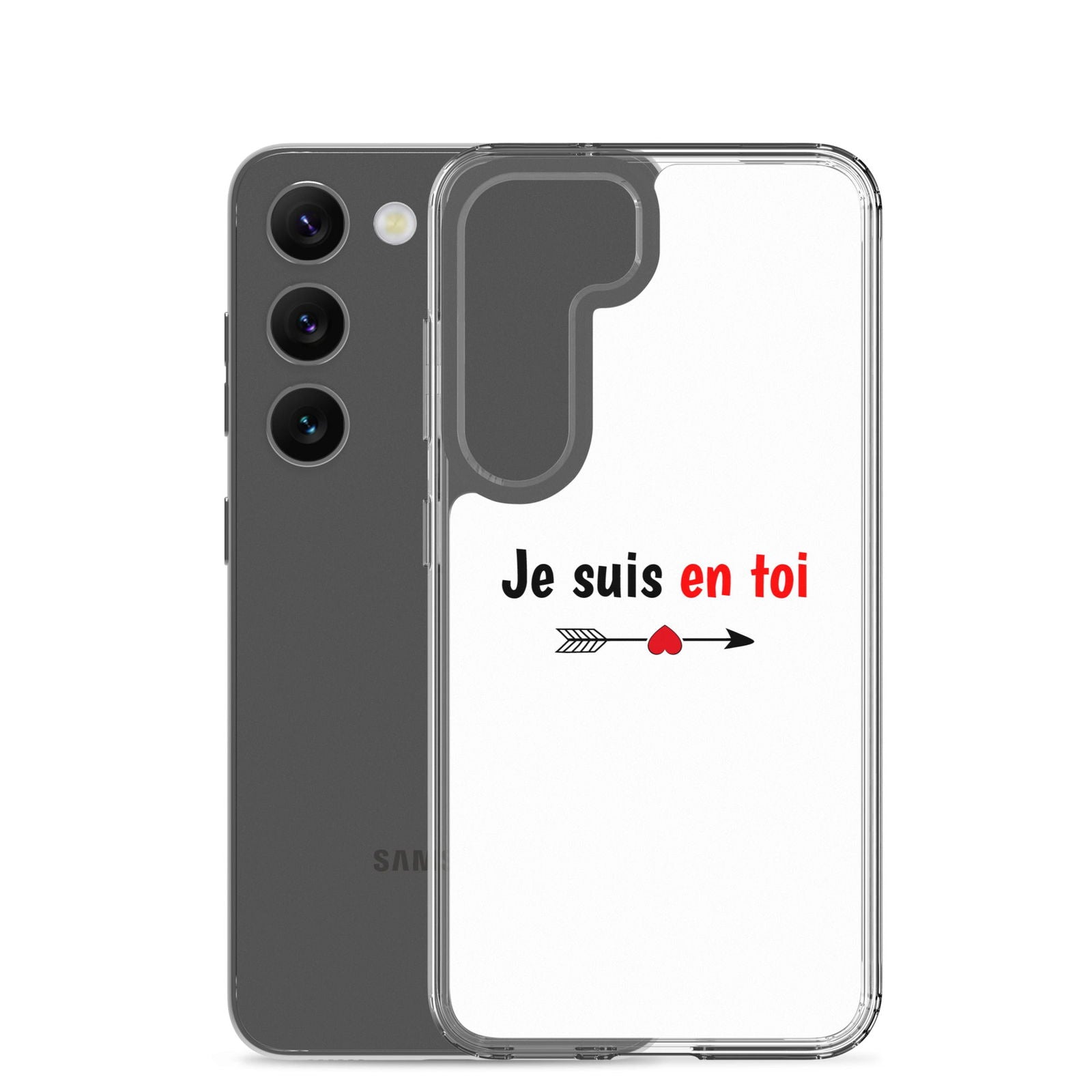 Coque Samsung Je suis en toi flèche cupidon - Sedurro