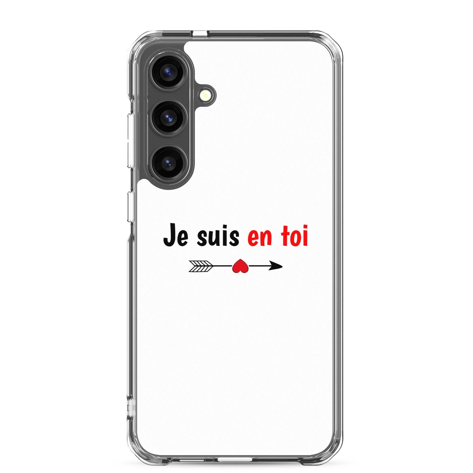 Coque Samsung Je suis en toi flèche cupidon Samsung Galaxy S24 Plus - Sedurro