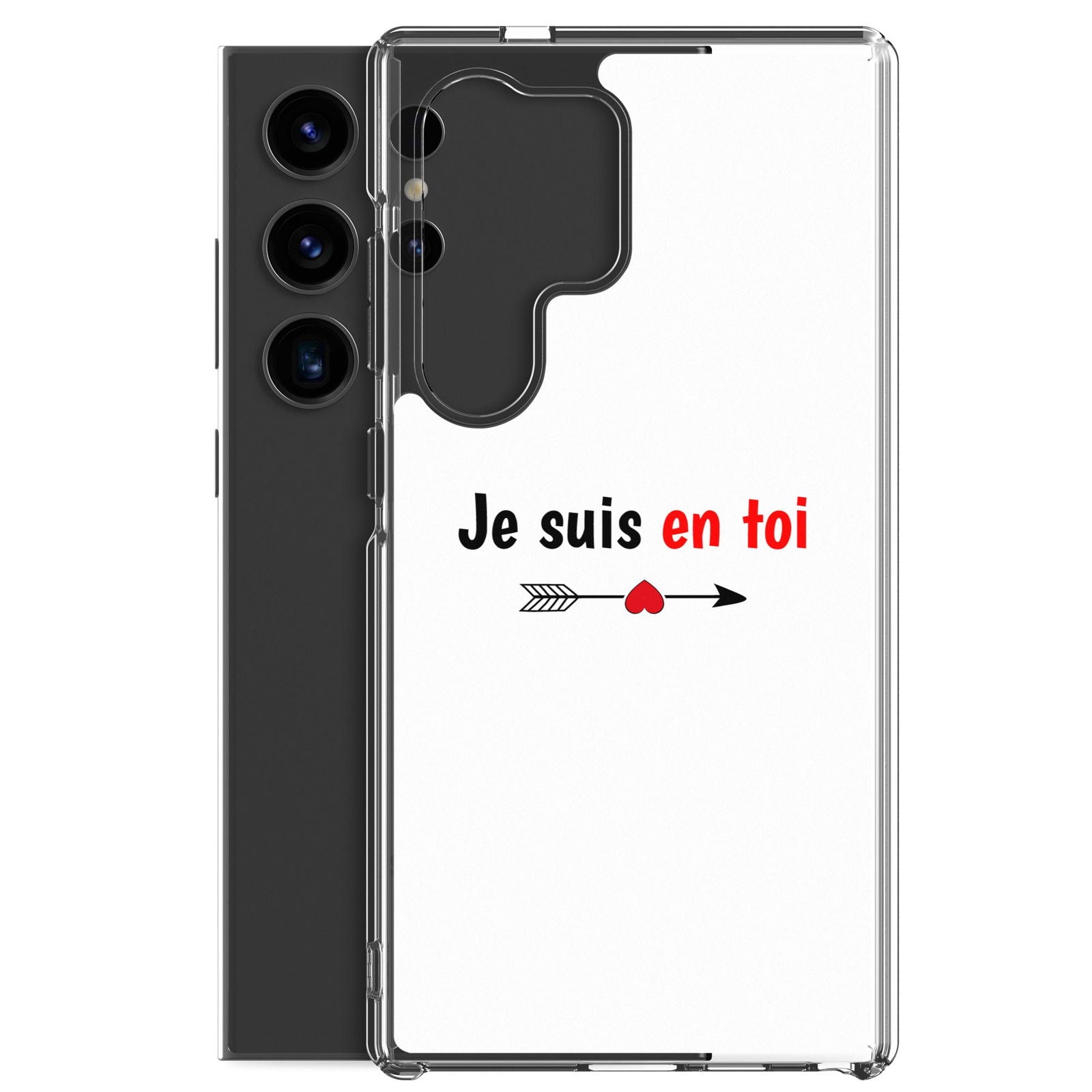 Coque Samsung Je suis en toi flèche cupidon - Sedurro