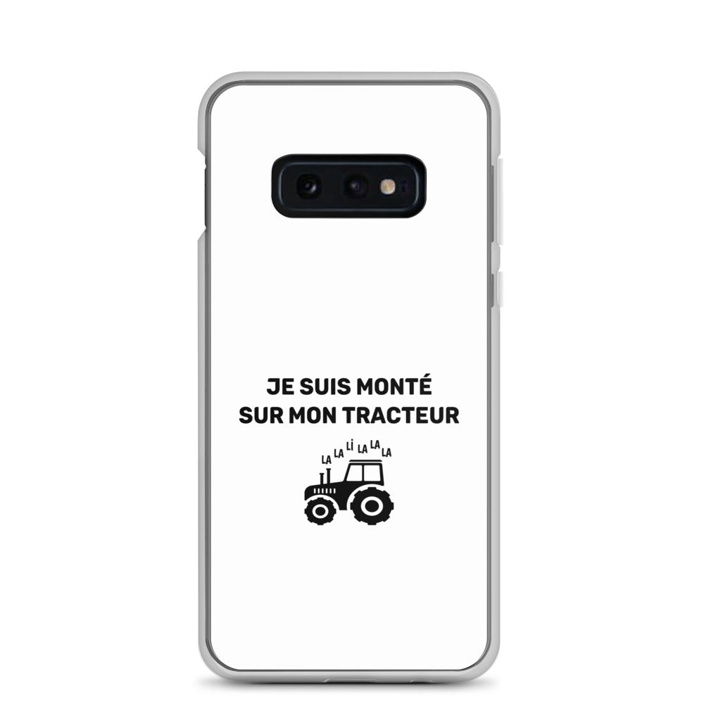 Coque Samsung Je suis monté sur mon tracteur - Sedurro