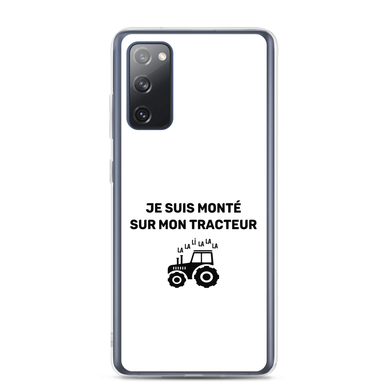Coque Samsung Je suis monté sur mon tracteur - Sedurro