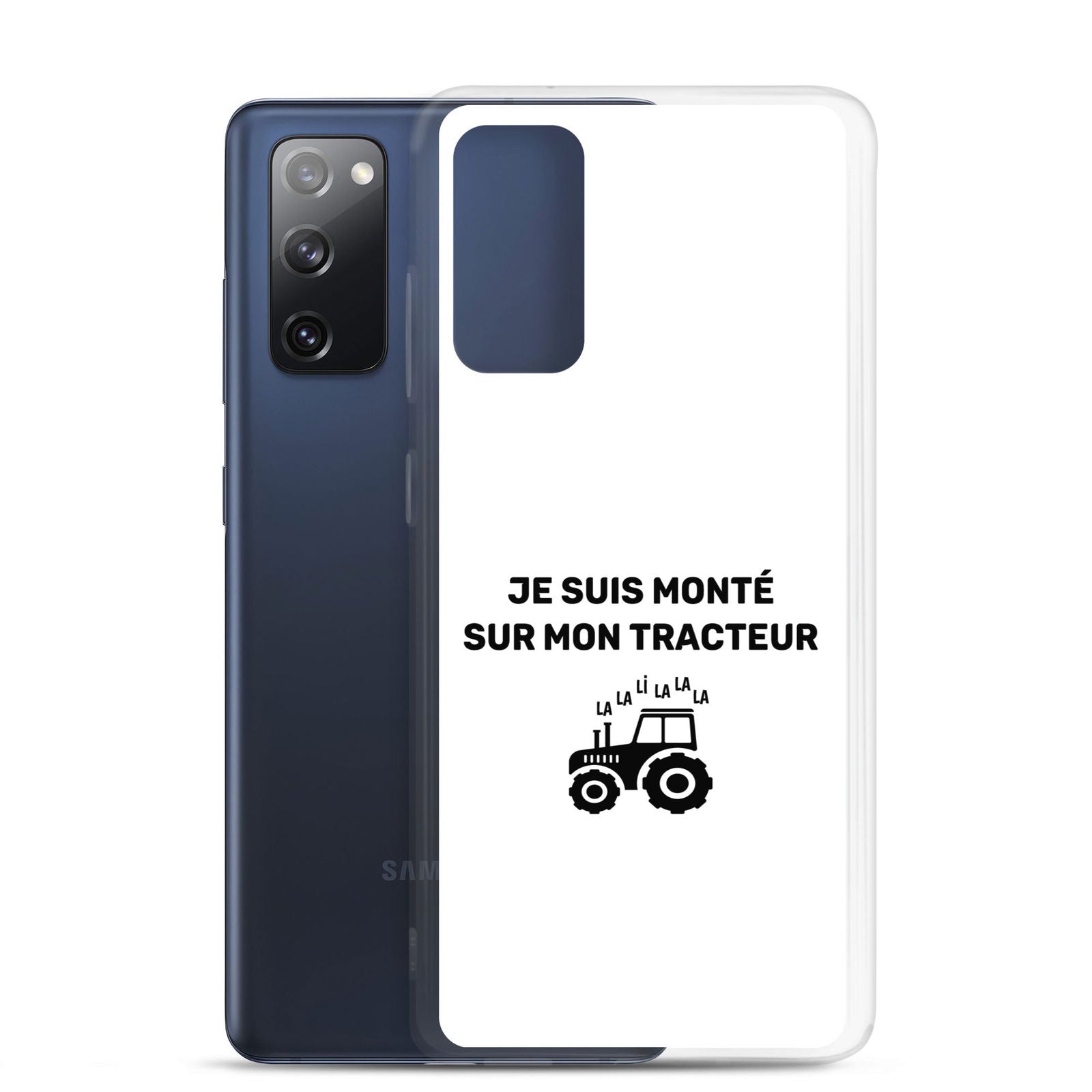 Coque Samsung Je suis monté sur mon tracteur - Sedurro