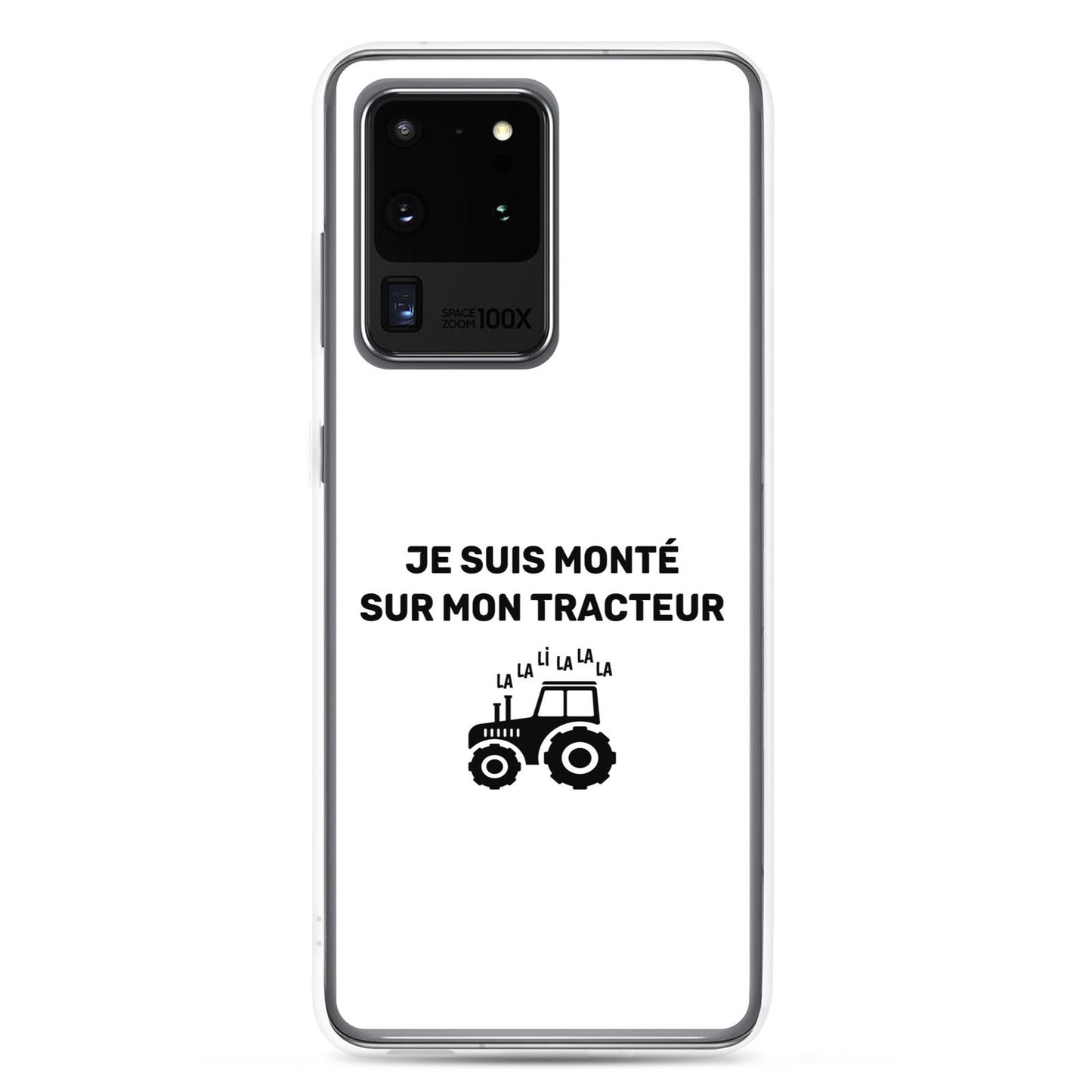 Coque Samsung Je suis monté sur mon tracteur - Sedurro