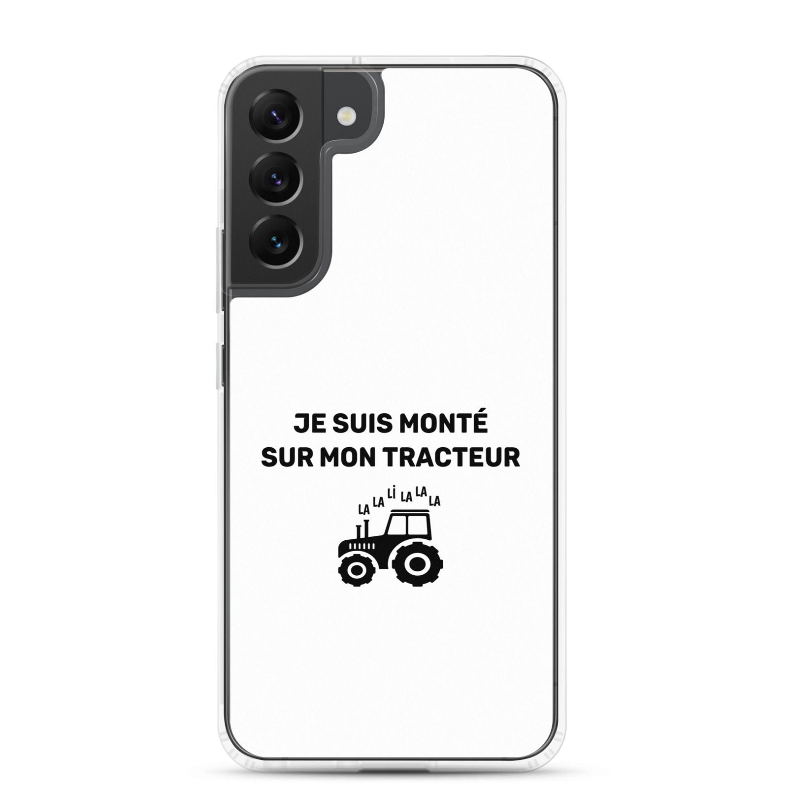 Coque Samsung Je suis monté sur mon tracteur - Sedurro