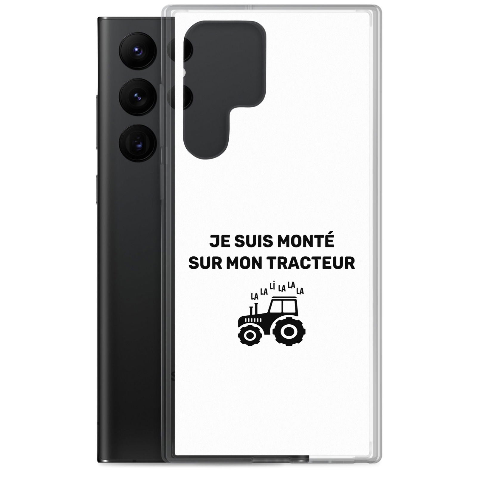 Coque Samsung Je suis monté sur mon tracteur - Sedurro
