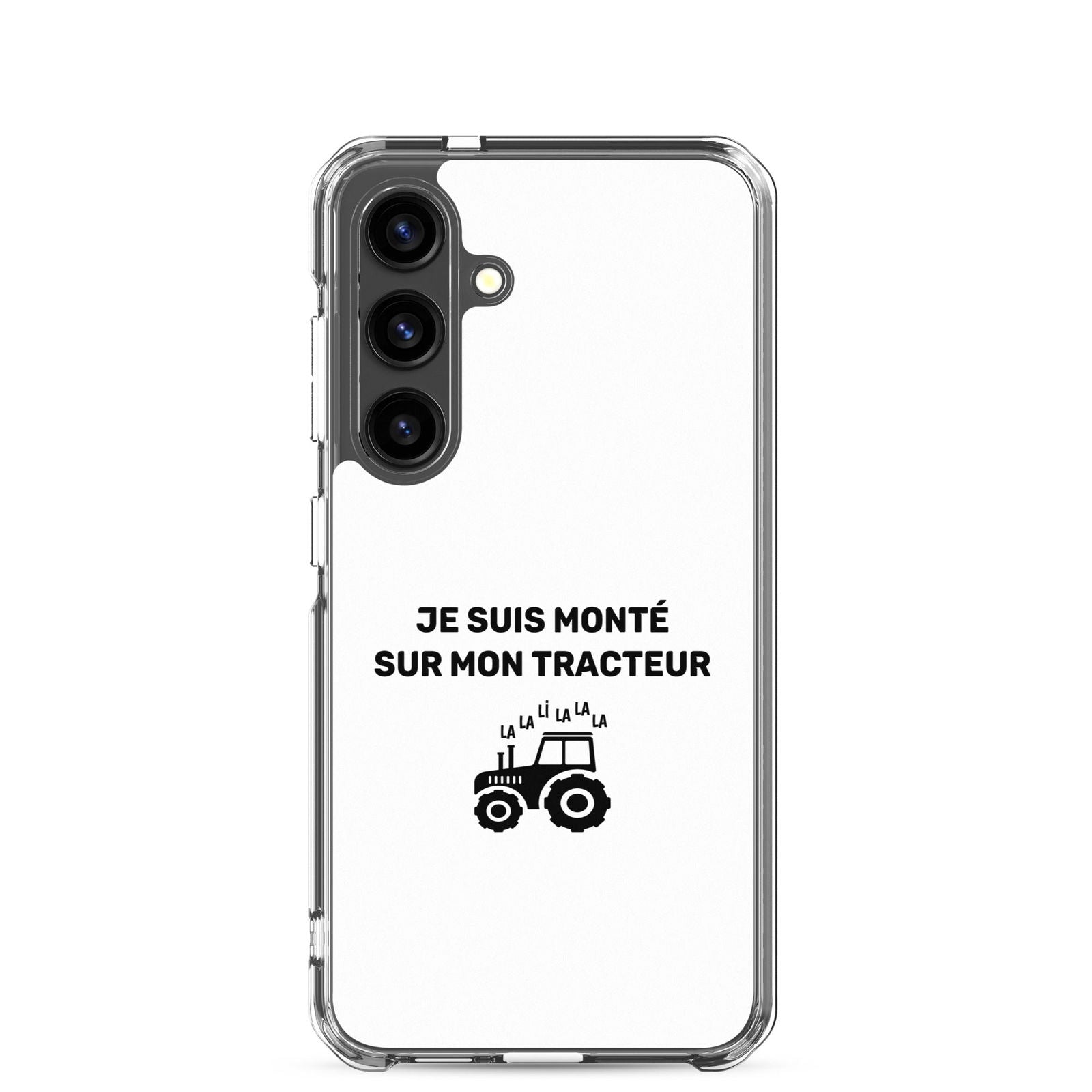 Coque Samsung Je suis monté sur mon tracteur - Sedurro