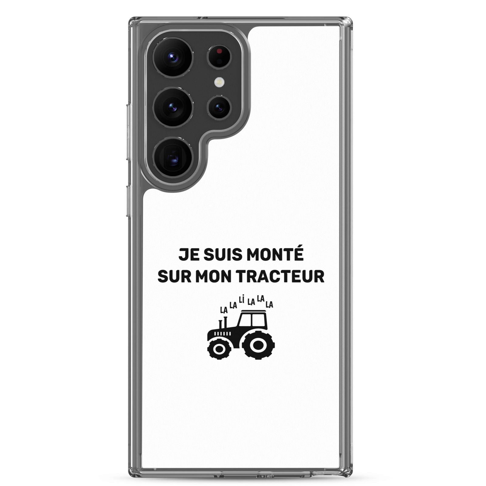 Coque Samsung Je suis monté sur mon tracteur - Sedurro