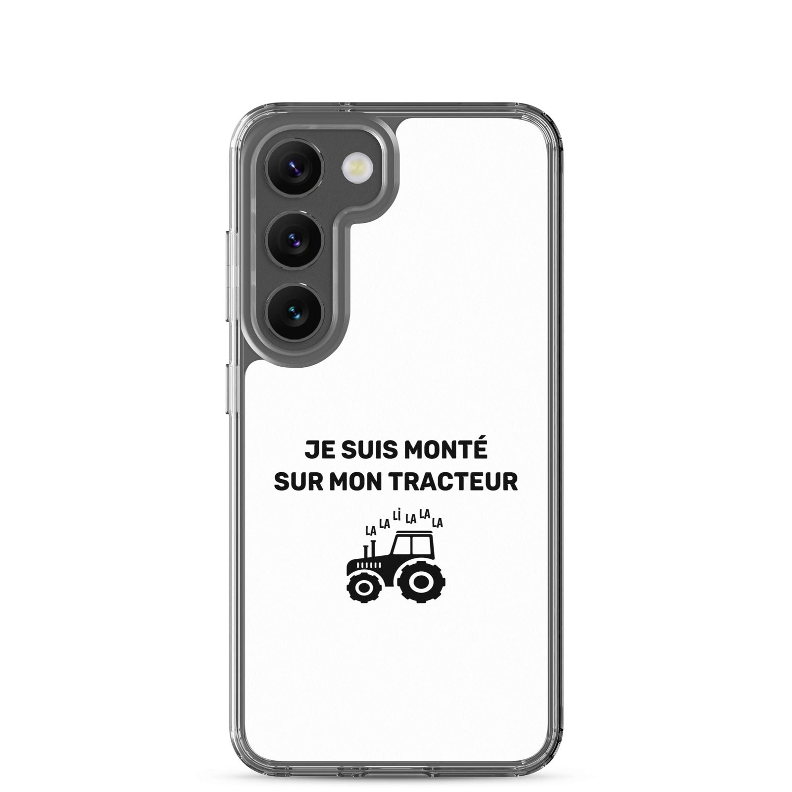 Coque Samsung Je suis monté sur mon tracteur - Sedurro