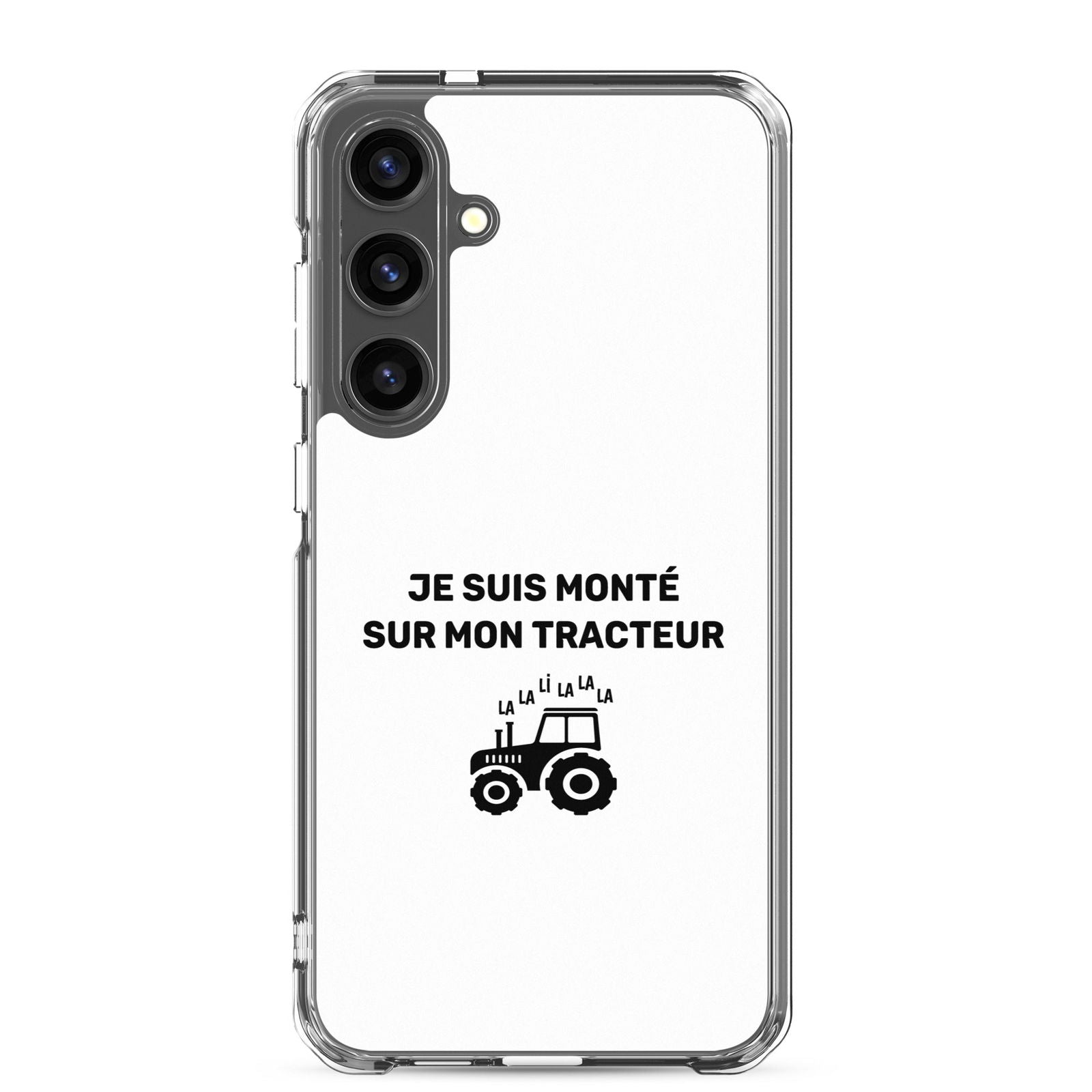 Coque Samsung Je suis monté sur mon tracteur - Sedurro