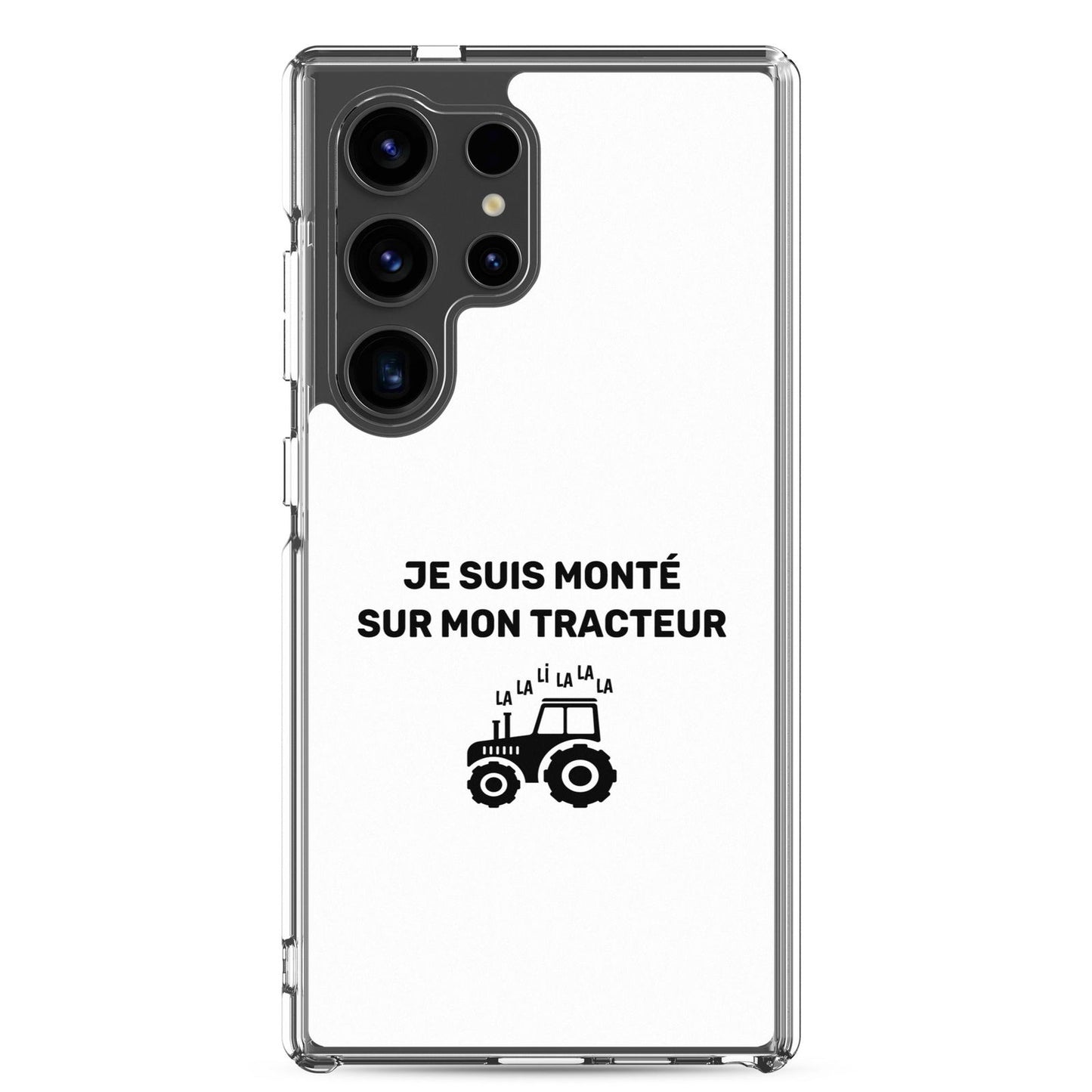 Coque Samsung Je suis monté sur mon tracteur - Sedurro