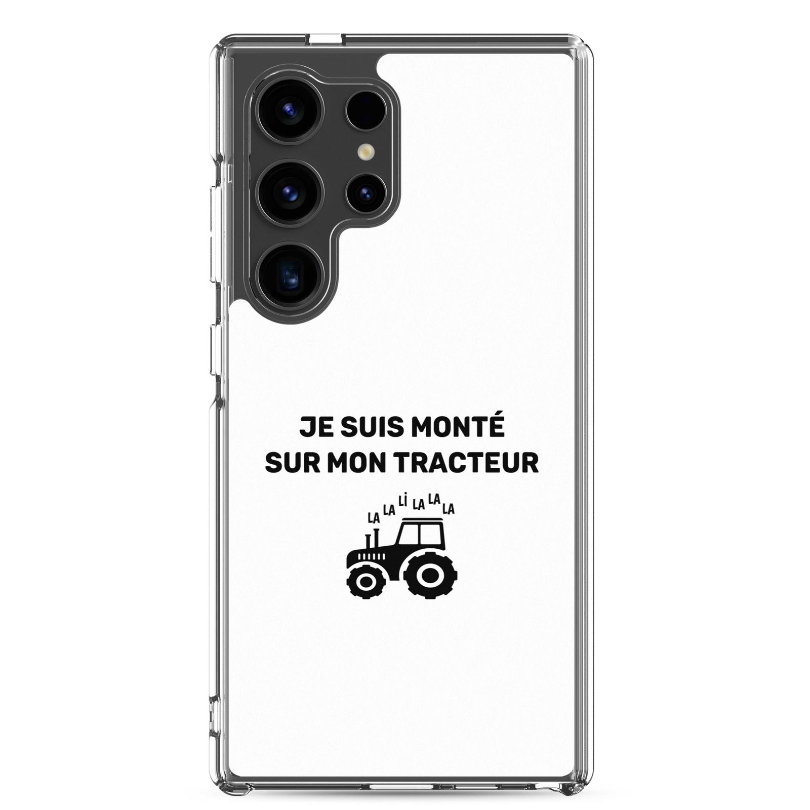 Coque Samsung Je suis monté sur mon tracteur - Sedurro