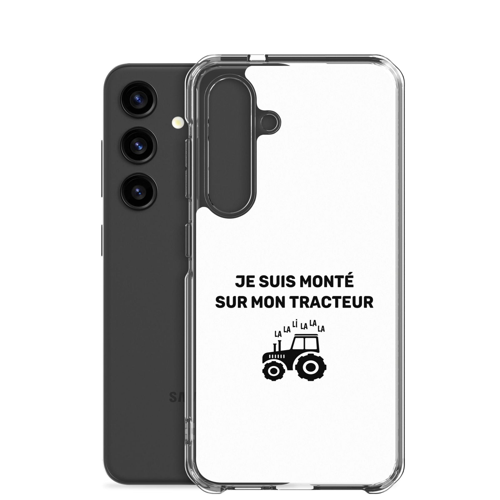 Coque Samsung Je suis monté sur mon tracteur - Sedurro
