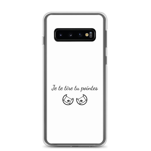 Coque Samsung Je te tire tu pointes Samsung Galaxy S10 - Sedurro