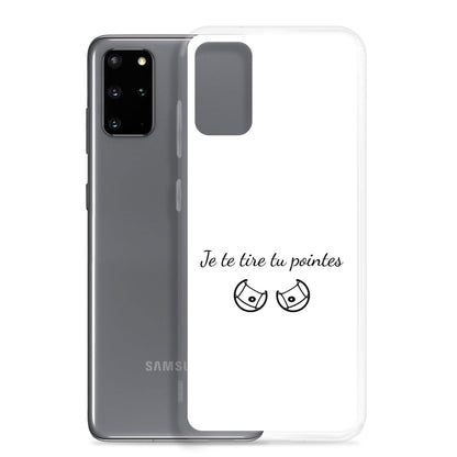 Coque Samsung Je te tire tu pointes - Sedurro