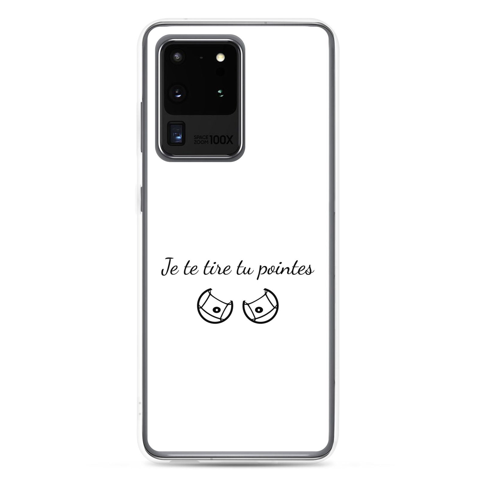 Coque Samsung Je te tire tu pointes Samsung Galaxy S20 Ultra - Sedurro