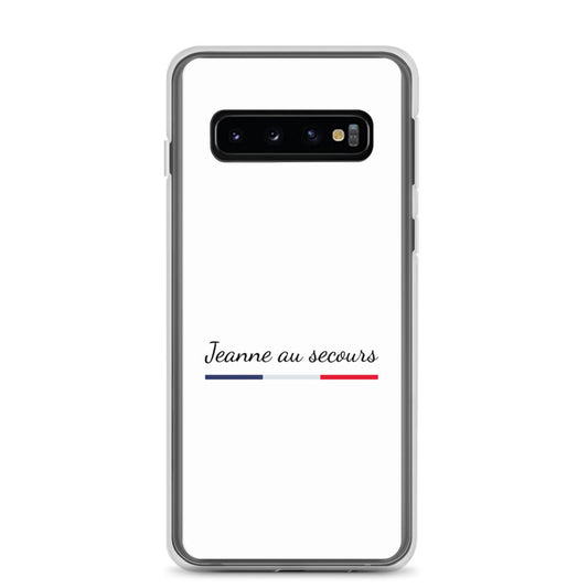 Coque Samsung Jeanne au secours Samsung Galaxy S10 - Sedurro