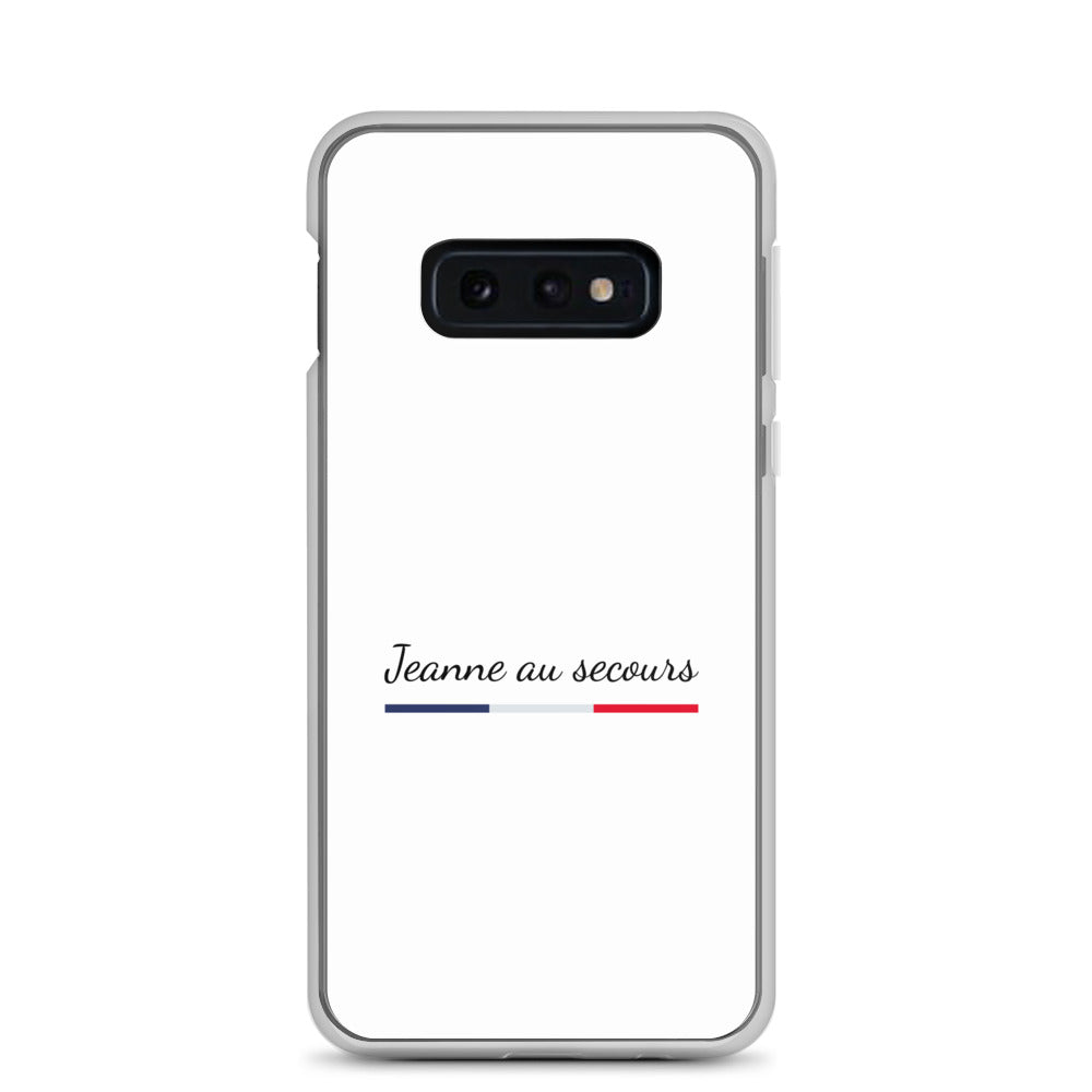 Coque Samsung Jeanne au secours - Sedurro
