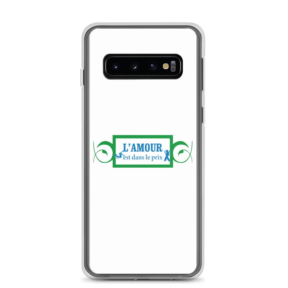 Coque Samsung L'amour est dans le prix Samsung Galaxy S10 - Sedurro