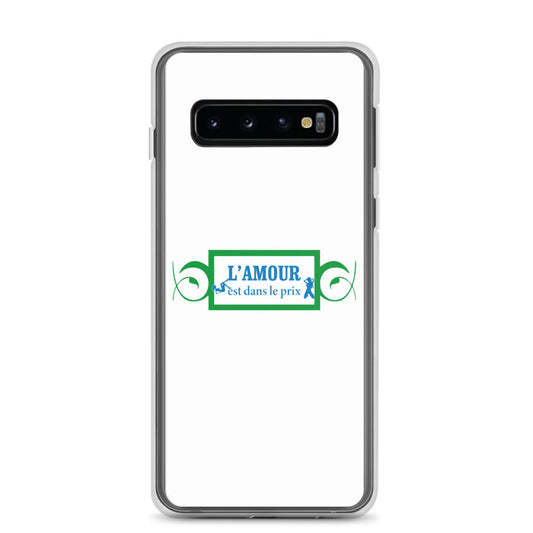 Coque Samsung L'amour est dans le prix Samsung Galaxy S10 - Sedurro
