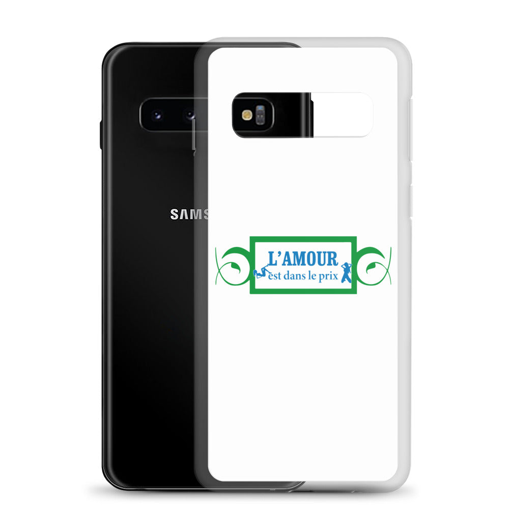 Coque Samsung L'amour est dans le prix - Sedurro
