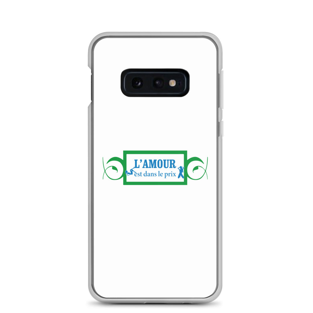 Coque Samsung L'amour est dans le prix Samsung Galaxy S10e - Sedurro