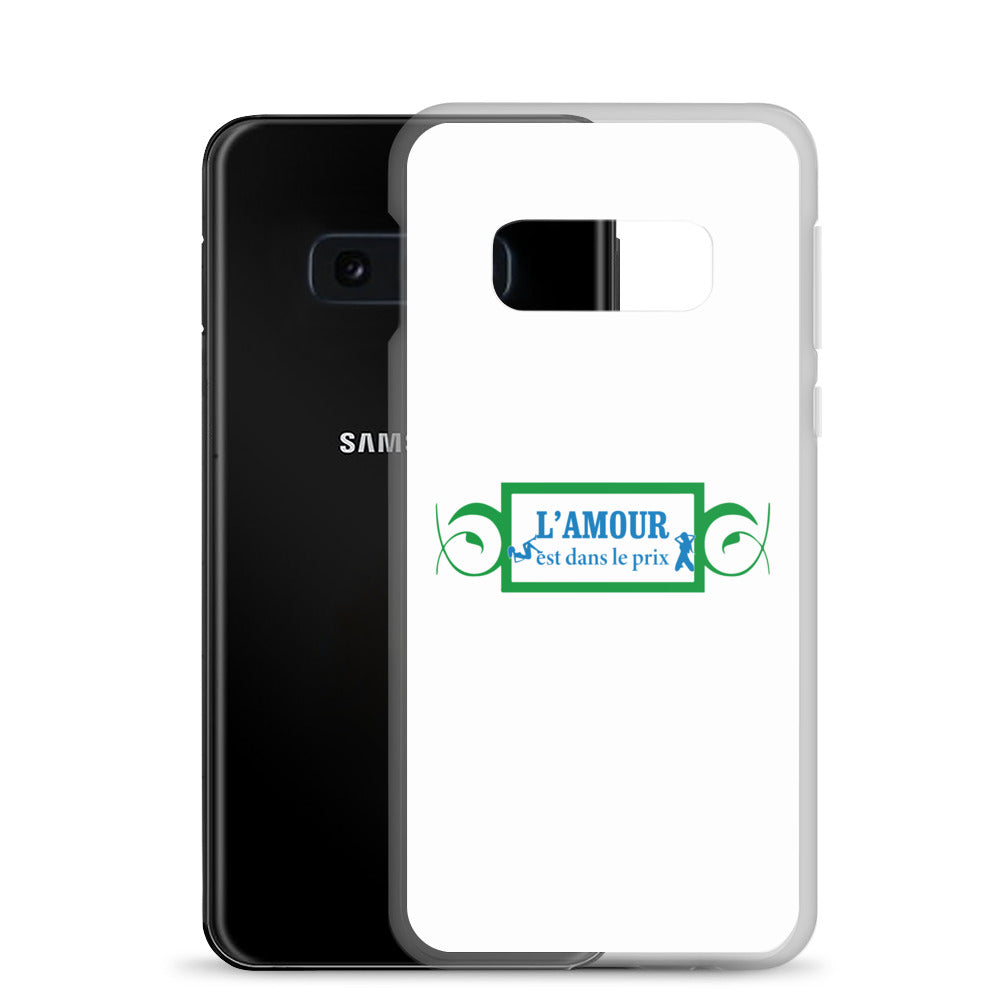 Coque Samsung L'amour est dans le prix - Sedurro