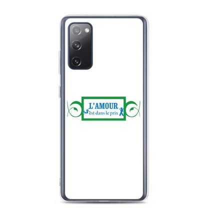 Coque Samsung L'amour est dans le prix Samsung Galaxy S20 FE - Sedurro