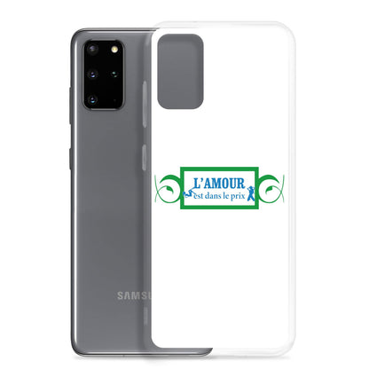 Coque Samsung L'amour est dans le prix - Sedurro