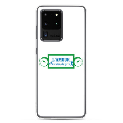 Coque Samsung L'amour est dans le prix Samsung Galaxy S20 Ultra - Sedurro