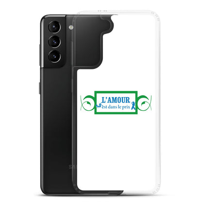Coque Samsung L'amour est dans le prix - Sedurro