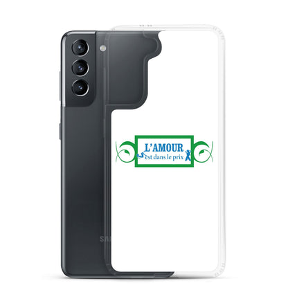Coque Samsung L'amour est dans le prix - Sedurro