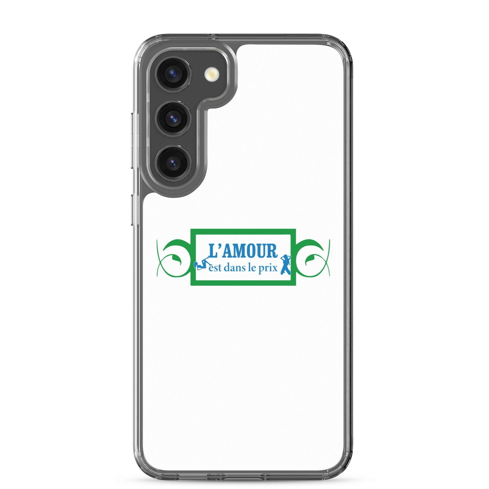 Coque Samsung L'amour est dans le prix Samsung Galaxy S23 Plus - Sedurro