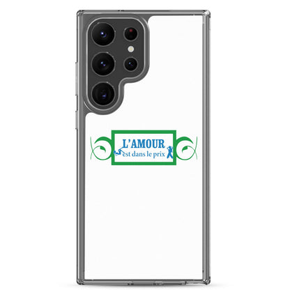 Coque Samsung L'amour est dans le prix Samsung Galaxy S23 Ultra - Sedurro