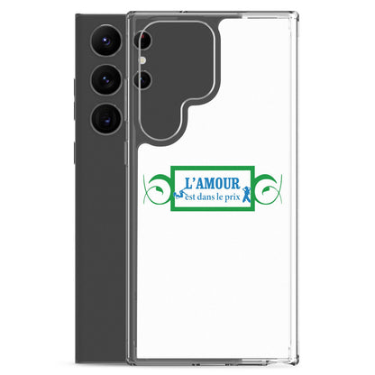 Coque Samsung L'amour est dans le prix - Sedurro