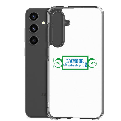 Coque Samsung L'amour est dans le prix - Sedurro