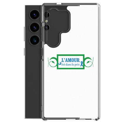 Coque Samsung L'amour est dans le prix - Sedurro