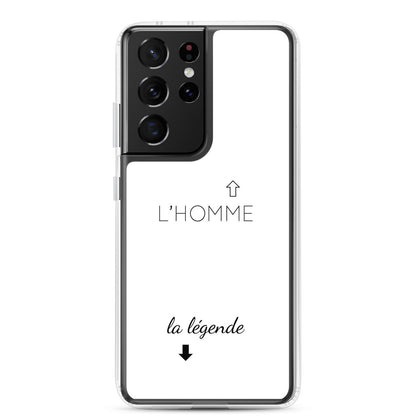 Coque Samsung L'homme et la légende - Sedurro