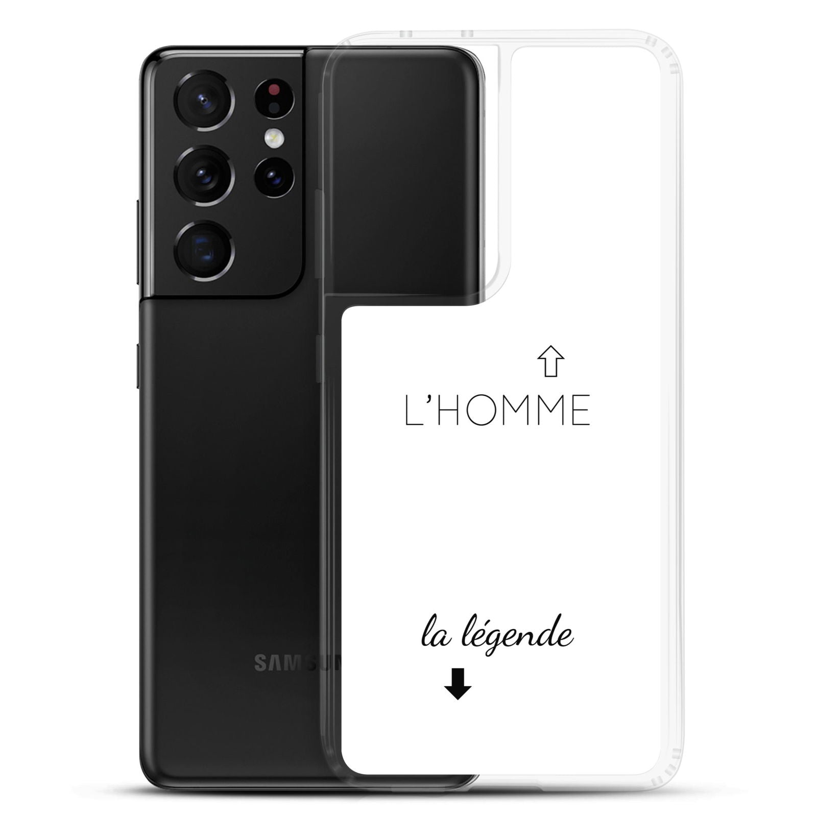 Coque Samsung L'homme et la légende Samsung Galaxy S21 Ultra - Sedurro