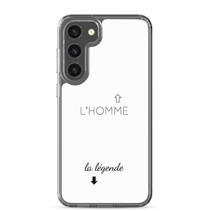 Coque Samsung L'homme et la légende Samsung Galaxy S23 Plus - Sedurro