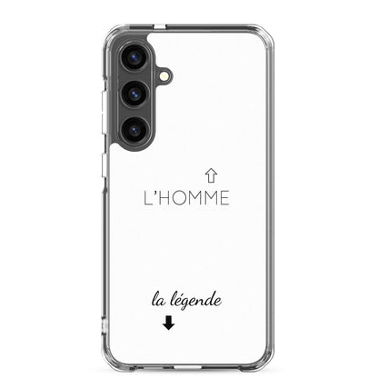 Coque Samsung L'homme et la légende Samsung Galaxy S24 Plus - Sedurro