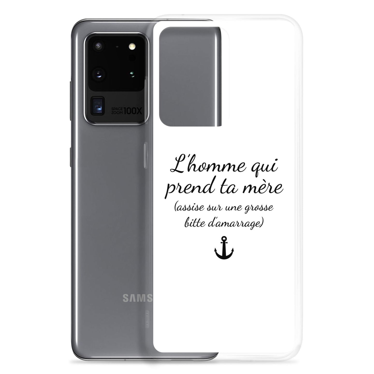 Coque Samsung L'homme qui prend ta mère assise sur une grosse bitte d'amarrage - Sedurro