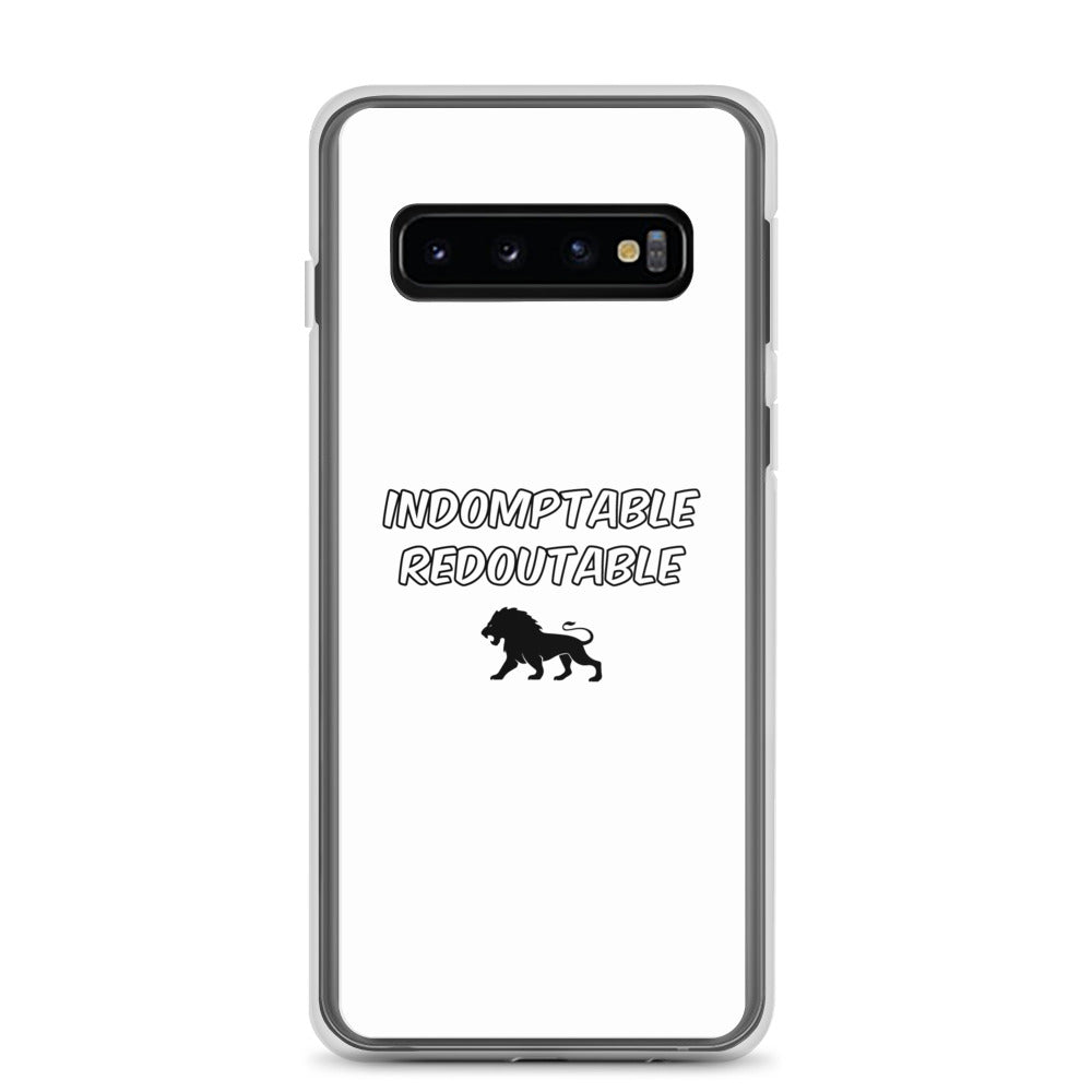 Coque Samsung Lion indomptable redoutable Samsung Galaxy S10 - Sedurro