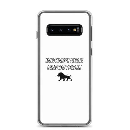 Coque Samsung Lion indomptable redoutable Samsung Galaxy S10 - Sedurro