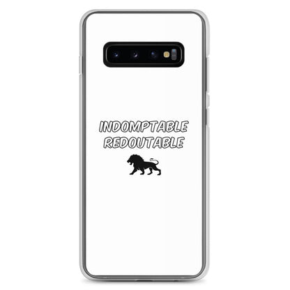 Coque Samsung Lion indomptable redoutable Samsung Galaxy S10+ - Sedurro