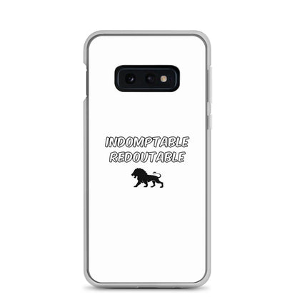 Coque Samsung Lion indomptable redoutable Samsung Galaxy S10e - Sedurro