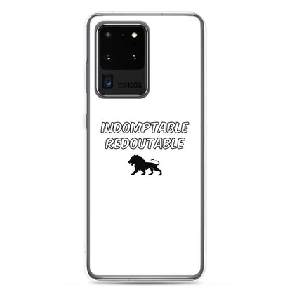 Coque Samsung Lion indomptable redoutable Samsung Galaxy S20 Ultra - Sedurro