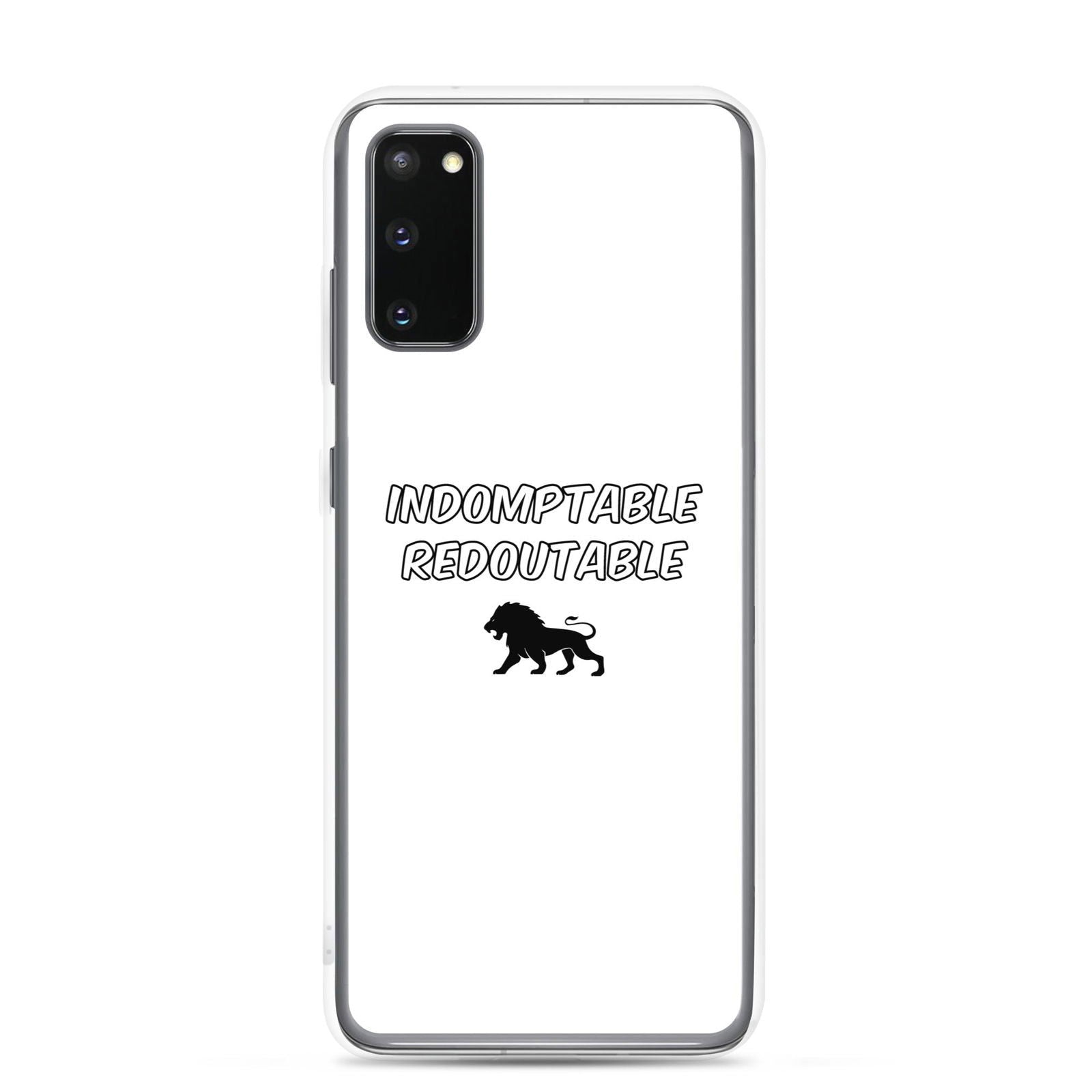 Coque Samsung Lion indomptable redoutable Samsung Galaxy S20 - Sedurro