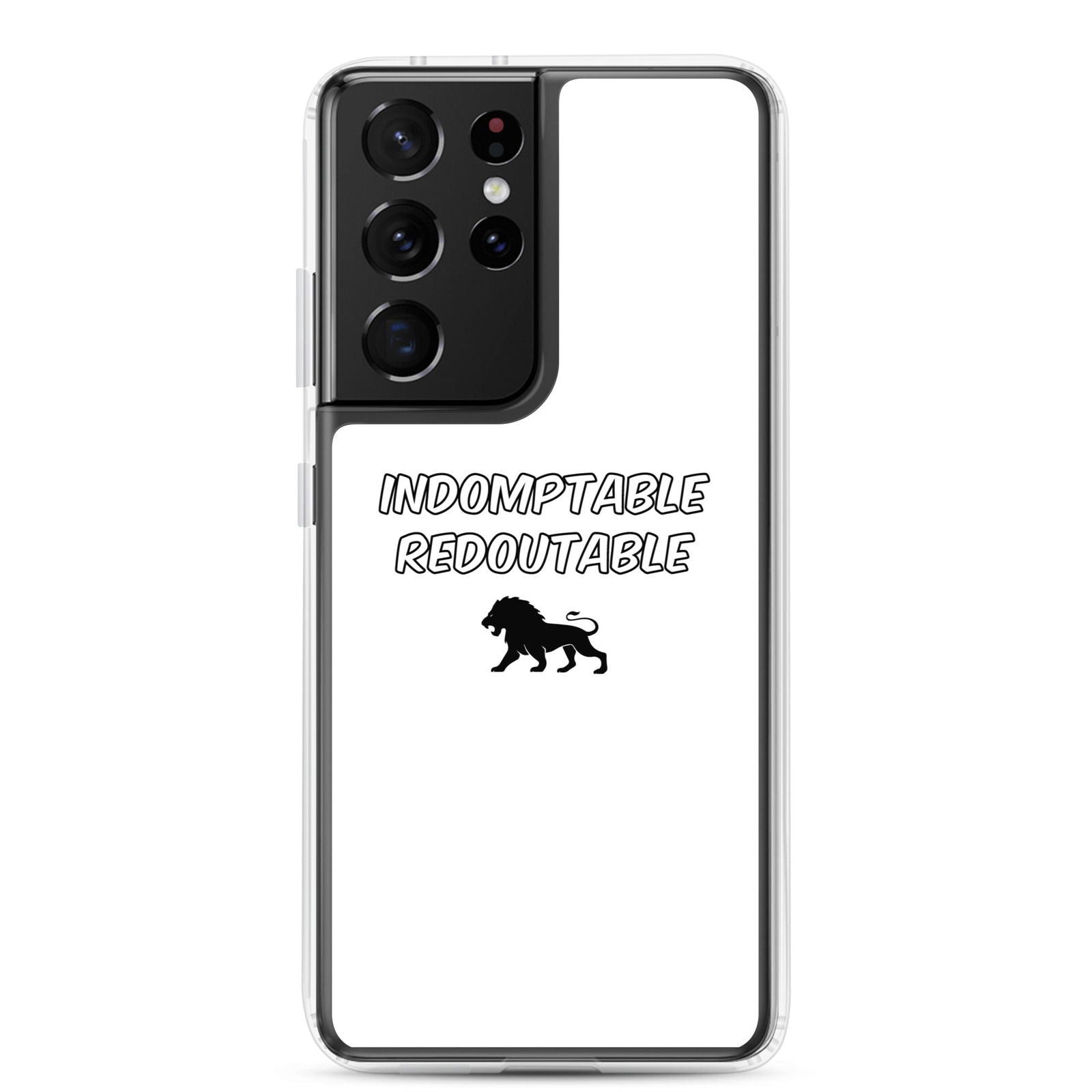 Coque Samsung Lion indomptable redoutable Samsung Galaxy S21 Ultra - Sedurro